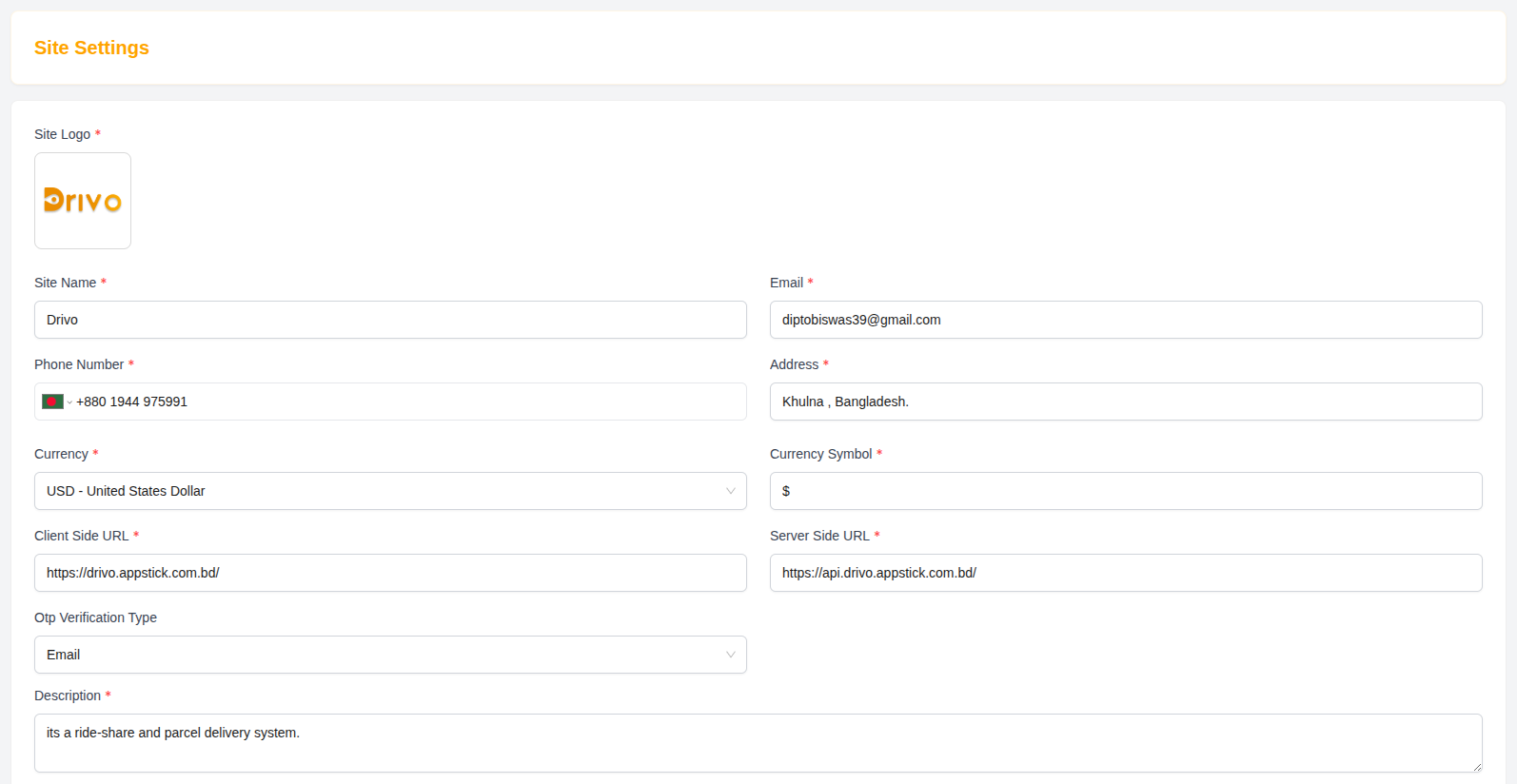 User list